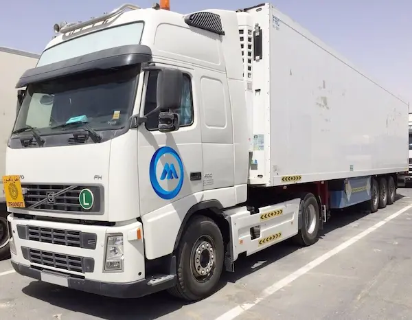 Refrigerated Van for Rent - Manchu Transport Dubai