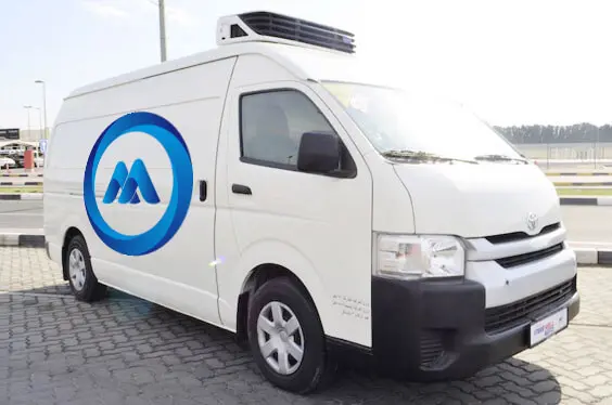 Chiller Truck Rental Fleet - Manchu Transport Abu Dhabi