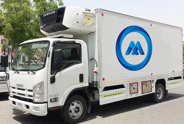 Chiller Van Delivery Service - Dubai & Abu Dhabi